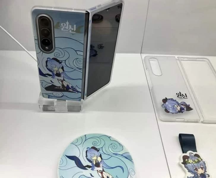 Спецверсии Samsung Galaxy Z Fold 4 и наушников Buds 2 Pro в стилистике Genshin Impact раскупили за 14 минут