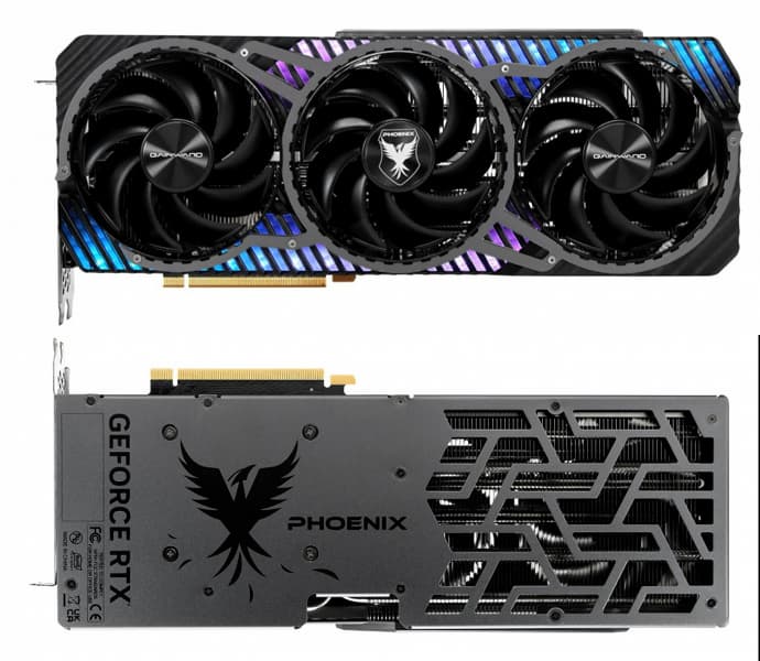 Gainward представила GeForce RTX 4080 Phoenix GS: разгон GPU на 4,1% и система охлаждения на 3,1 слота