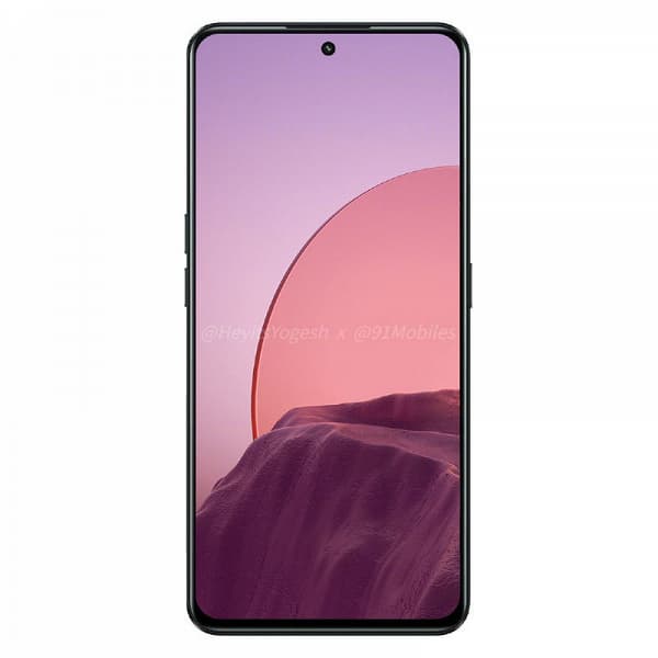 Так выглядит первый смартфон OnePlus с врезанной по центру экрана камерой. Рендеры OnePlus 10R