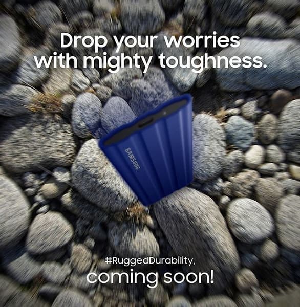 Первый «неубиваемый» SSD Samsung. Компания готовится представить защищённый внешний твердотельный накопитель Первый «неубиваемый» SSD Samsung. Компания готовится представить защищённый внешний твердотельный накопитель