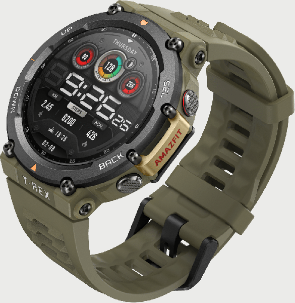 AMOLED, 160 режимов, GPS, ЧСС и SpO2, водозащита и 24 дня автономно за 229 долларов. Неубиваемые умные часы Amazfit T-Rex Pro 2 можно купить по всему миру