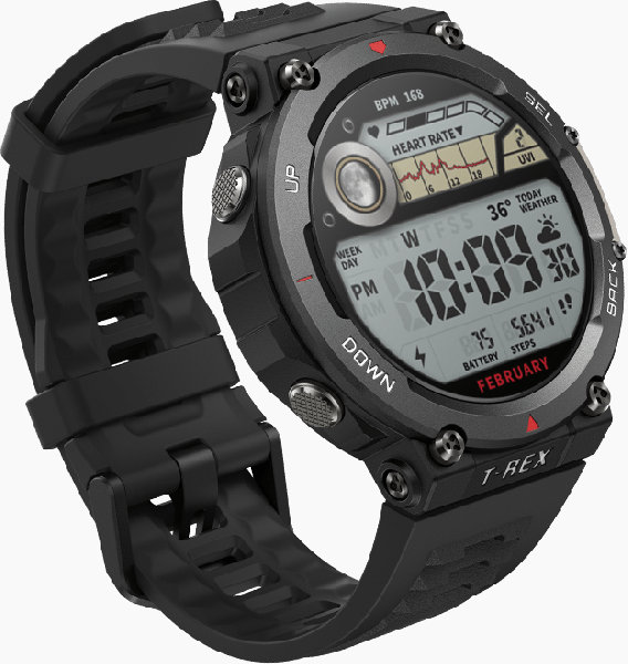 AMOLED, 160 режимов, GPS, ЧСС и SpO2, водозащита и 24 дня автономно за 229 долларов. Неубиваемые умные часы Amazfit T-Rex Pro 2 можно купить по всему миру