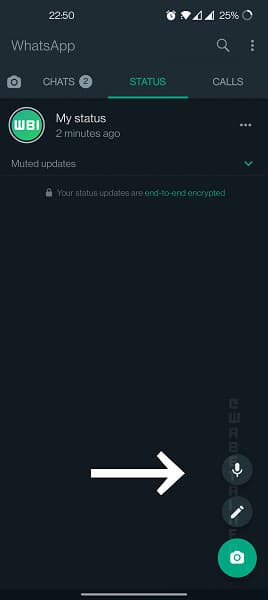 Новая функция WhatsApp позволит создавать голосовые заметки в статусах Новая функция WhatsApp позволит создавать голосовые заметки в статусах