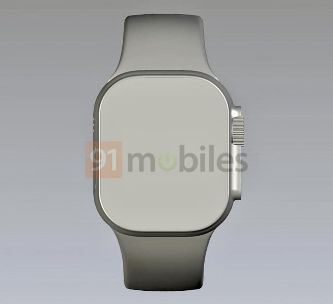 Самые большие и дорогие умные часы Apple Watch Pro показали со всех сторон