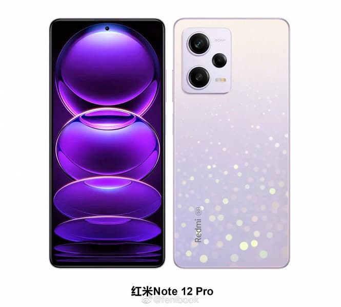 Redmi Note 12 Pro, Redmi Note 12 Pro+ и Redmi Note 12 Pro+ Track Edition показали на рендерах