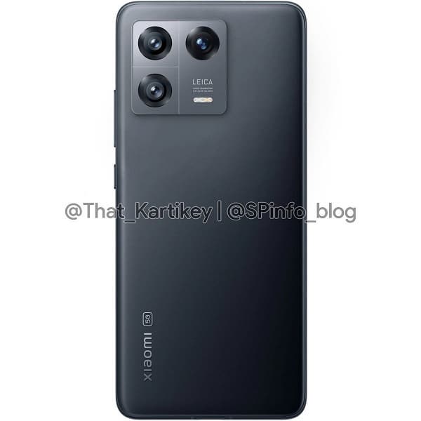 Xiaomi 13 с камерой Leica впервые показали на рендерах