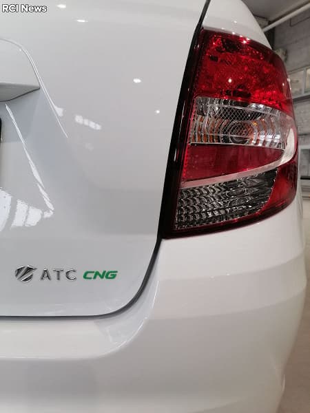 Так выглядит Lada Granta CNG с запасом хода 1000 км. Живые фото