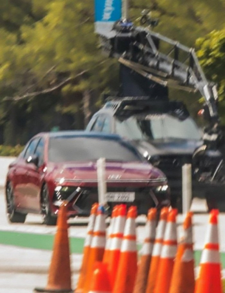 Это новая Hyundai Sonata 2024. Дизайн новинки рассекретили вслед за Solaris