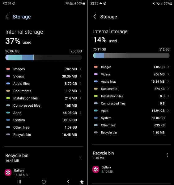 ПО Samsung Galaxy S23 занимает в памяти телефона 60 ГБ – в два раза больше, чем установленная Windows 11 на компьютере