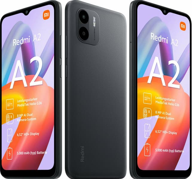 Что ждать от новейшего телефона Redmi за 100 евро? Качественные изображения и характеристики Redmi A2