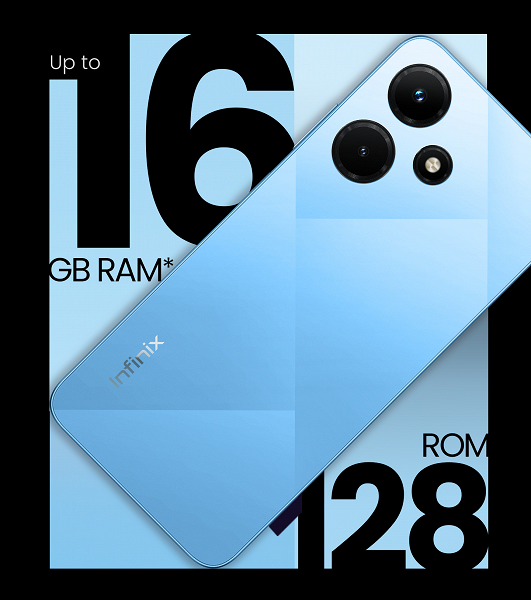 Infinix не боится экспериментировать с дизайном. Её смартфон Hot 30i будет выделяться среди других недорогих аппаратов