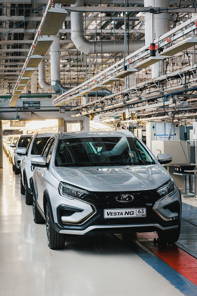 С понедельника, 20 марта, АвтоВАЗ будет вдвое больше новых Lada Vesta NG С понедельника, 20 марта, АвтоВАЗ будет вдвое больше новых Lada Vesta NG