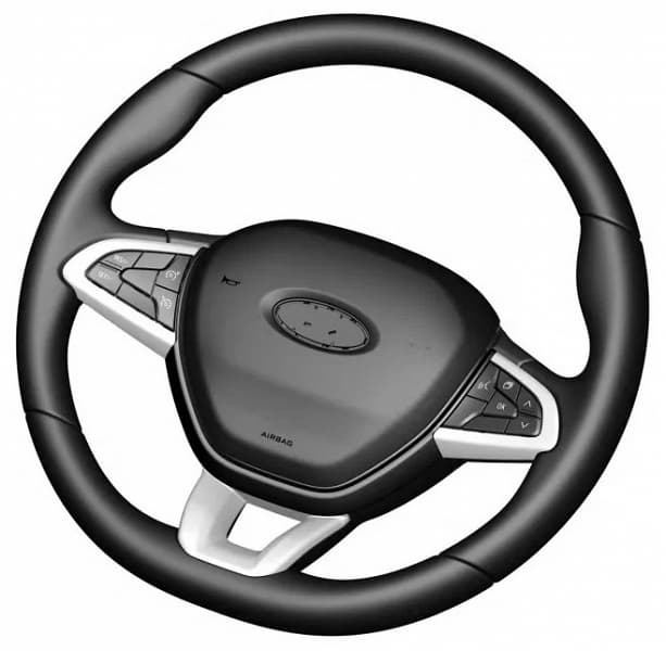 Деталь интерьера совершенно новой Lada Granta 2024 показали на новых фото. На этот раз АвтоВАЗ запатентовал руль