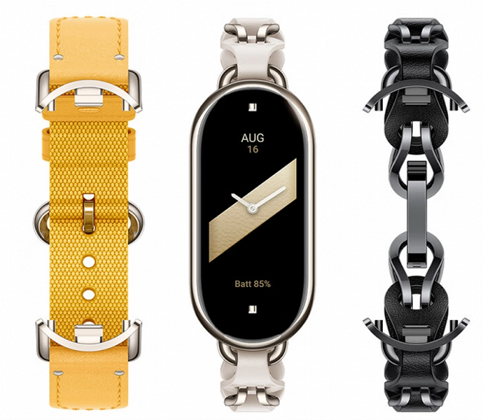 Вышла новая версия Xiaomi Mi Band 8 с NFC и браслетами для мужчин и женщин