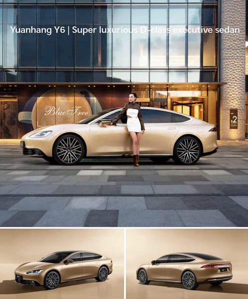 Большие и «суперлюксовые» авто для России. Китайская Dayun привезет в Россию четыре модели суббренда Yuanhang – два кроссовера, седан и спорткупе