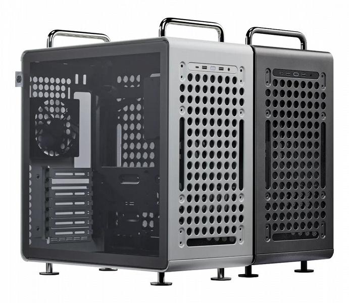 Cooler Master Qube 540 — не куб, а перфорированный корпус: эффектно, но шумновато