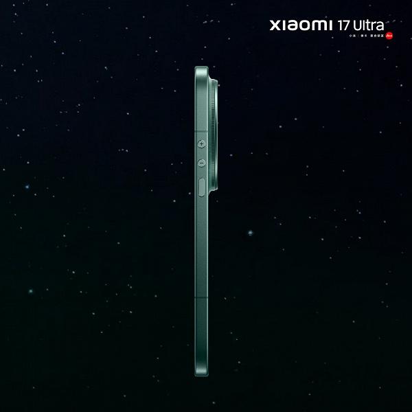 «Самый тонкий ультрасовременный телефон Xiaomi». Фотофлагман Xiaomi 17 Ultra впервые представл в цвете «Звездный зеленый»
