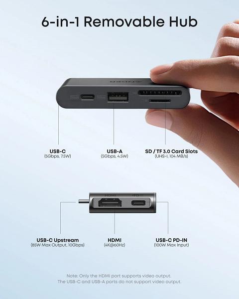 Док-станция-матрёшка с 13 разъёмами. Представлена Anker Nano Docking Station за 150 долларов