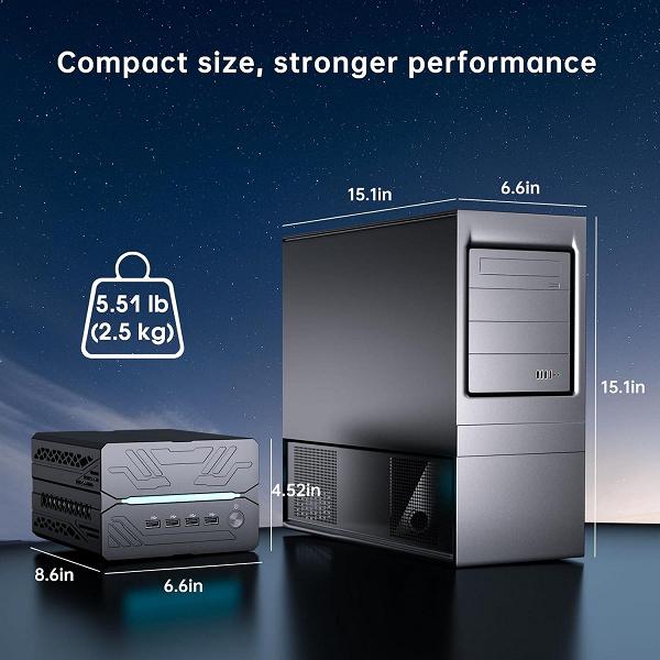 Производительный игровой мини-ПК Kinupute MV10 с 24-ядерным Core i9-14900F и графикой RTX 5060 Ti в сверхмалом форм-факторе