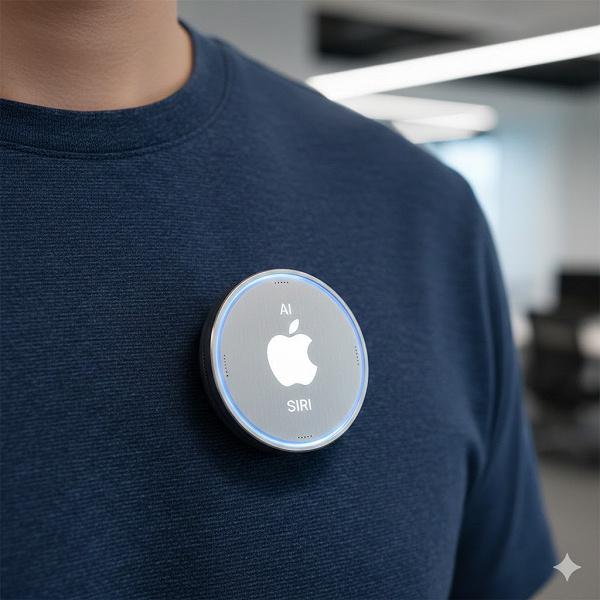 Apple готовит конкурента ChatGPT на базе Siri и инновационный носимый ИИ-значок Apple готовит конкурента ChatGPT на базе Siri и инновационный носимый ИИ-значок