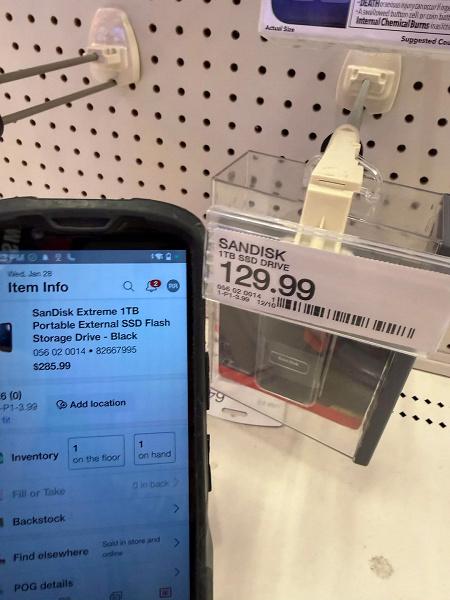 Цены на SSD в американском магазине взлетели в два-три раза всего за одну ночь Цены на SSD в американском магазине взлетели в два-три раза всего за одну ночь