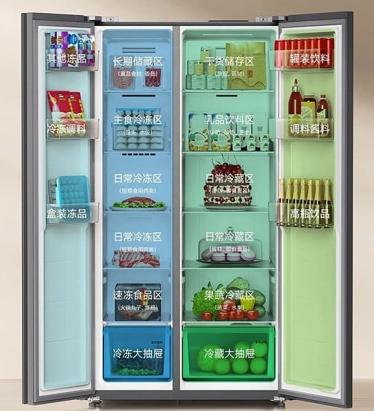 Новый двухдверный холодильник Xiaomi Mijia 636L: сочетание объема и интеллектуального управления