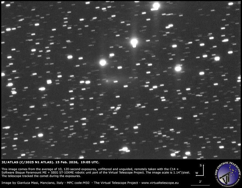 Межзвездная комета 3I/ATLAS стремительно гаснет: представлен свежий снимок объекта Межзвездная комета 3I/ATLAS стремительно гаснет: представлен свежий снимок объекта