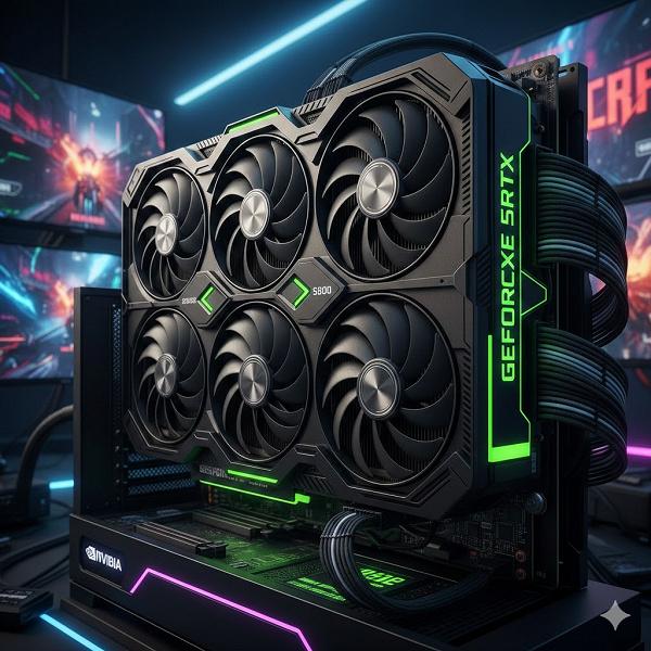 Энергопотребление GeForce RTX 5090 Ti может превысить 750 Вт