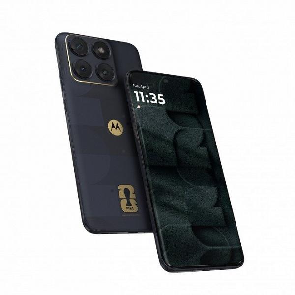 Дизайн Motorola Edge 70 FIFA World Cup 26 Edition