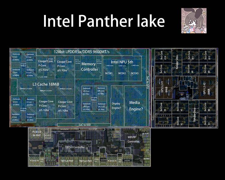 Intel Core Ultra 300 под микроскопом: детальные снимки нового процессора Intel Core Ultra 300 под микроскопом: детальные снимки нового процессора