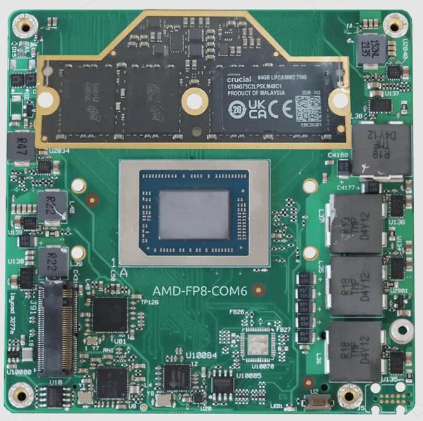 SolidRun представила серию P100 COM Express Type 6 — мощные одноплатные ПК с поддержкой памяти LPCAMM2