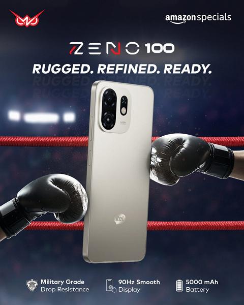 Itel Zeno 100: изящный и защищенный смартфон по стандарту MIL-STD-810H всего за Itel Zeno 100: изящный и защищенный смартфон по стандарту MIL-STD-810H всего за